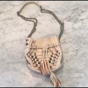 HYPE chain drawstring crossbody bag